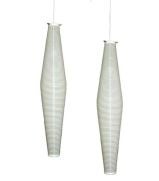 Pair of Rotoflex Pendant Lights