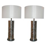 Pair of Fantoni Studios Table Lamps