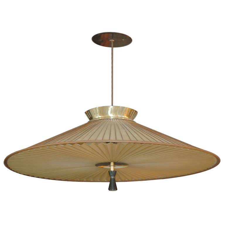 Gerald Thurston - Lightolier Hanging Light at 1stDibs