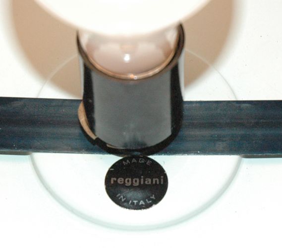 Blown Glass Reggiani Egg Lamp