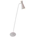 French Floor Lamp [white metal]