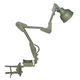 Retro Military Clamp Lamp
