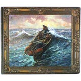 Original 19th century oil