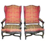 Antique Pair of French 19th century armchairs