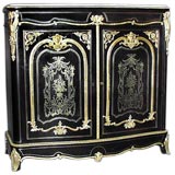 French 19th century boulle cupboard