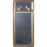 Outstanding French art deco rectangular mirror