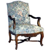 Vintage French 19th century Louis XV armchair