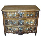 Fine French 18th century Period Louis XV carved walnut commode