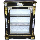 French 19th century lacquered cabinet