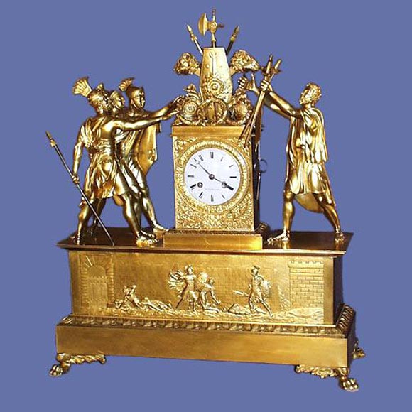 Exceptional French late 18th/early 19th century clock