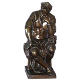 19th century bronze figure of Lorenzo De Medici