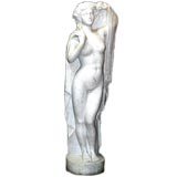 Lifesize marble figure