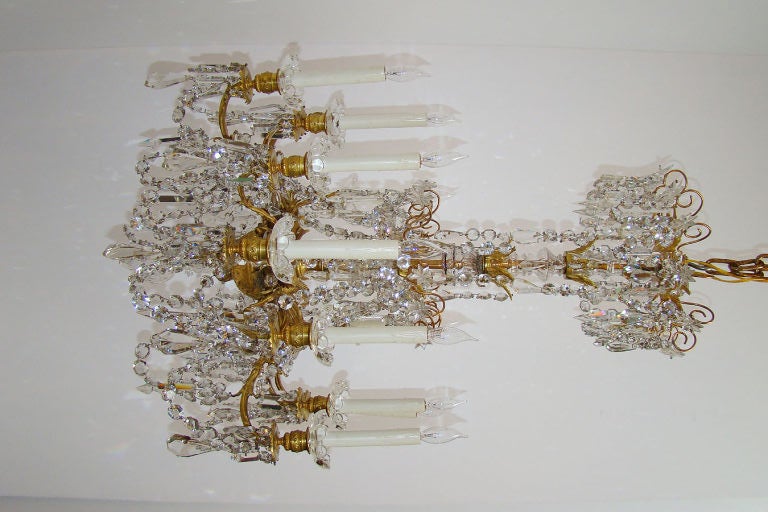 French 19th century 24-light chandelier