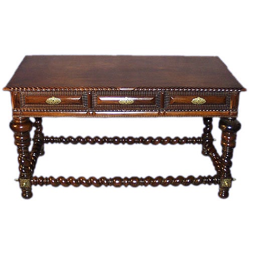19th century Portuguese rosewod table For Sale
