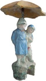 Statue of Couple Water Sculpture
