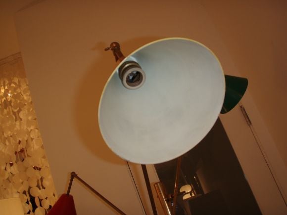 Gino Sarfatti für Arredoluce „Triennale“ Stehlampe