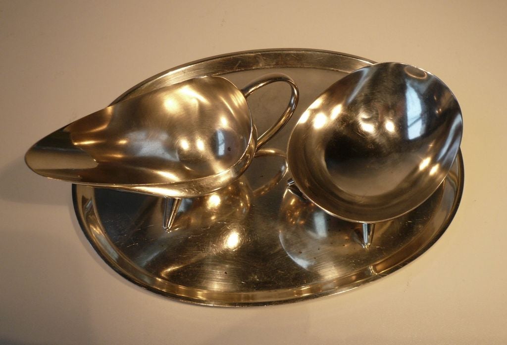 WMF Silver Plated Cream & Sugar Serving Set