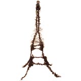 Wire Eiffel Tower Sculpture