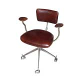 KEVI Leather Desk Chair