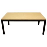 Cork Top Dining Table Designed by Paul Frankl