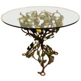 Decorative Iron Lemon Tree Table by Joe Pelsky