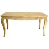 Fossil Stone Desk with Drawer