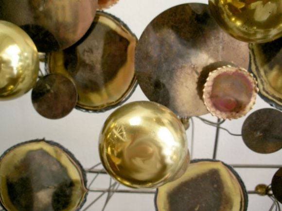 Large Metal Wall Sculpture by Jere