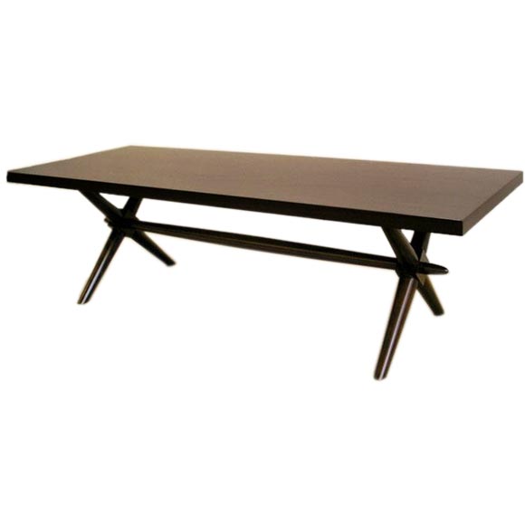 Walnut Table designed by T.H. Robsjohn-Gibbings for Widdicomb