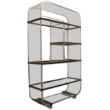 Lucite Etagere designed for Gucci by Charles Hollis Jones