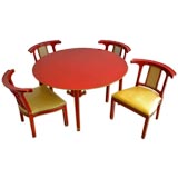 Decorative Game Table and Chairs from  Zeeland Michigan