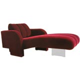 Upholstered Lounge designed by Vladimir Kagan