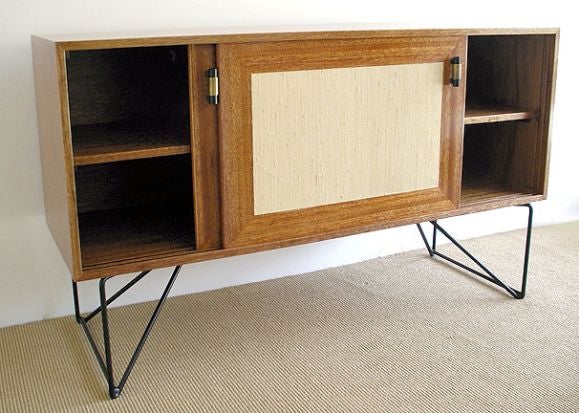 Mid-20th Century California Modern Cabinet designed by Muriel Coleman