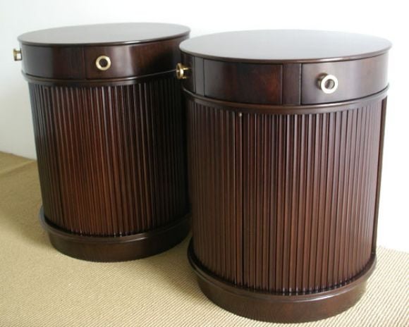 American Pair of Tables designed by Edward Wormley for Dunbar