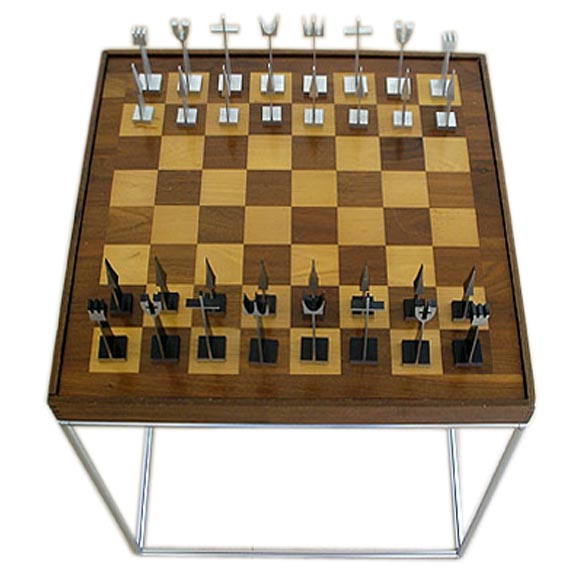 Chess set with Chess Table