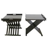 Pair of 1940s folding Tray Tables