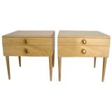 Pair of Nightstands by Paul Frankl for Johnson Furniture