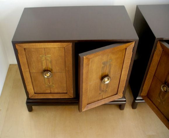American Nightstands or Cabinets by Bert England for Johnson Furniture