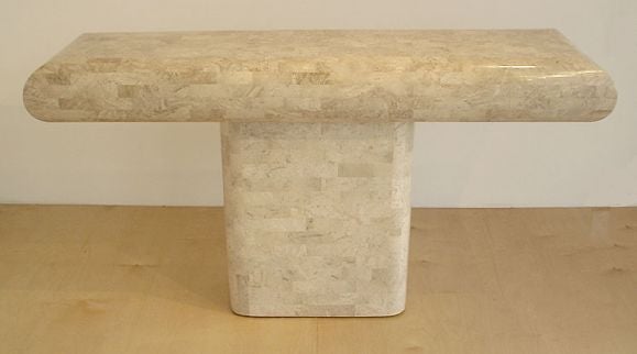 Stone Console Table by Maitland Smith