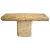 Stone Console Table by Maitland Smith