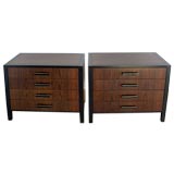 Pair of Small Chests/Night Stands designed by Harvey Probber