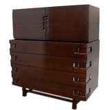 Handcrafted 1940s Modern Dresser-Cabinet by Edmund Spence