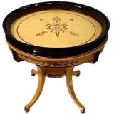 Decorated Table with Serving Tray Top