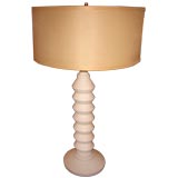 Plaster Lamp in the Style of Jean Michel Frank Plaster Lamp in the Style of Jean Michel Frank