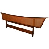 George Nakashima Pagoda Shaped King Sized Headboard