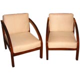 Pair of Paul Frankl "D" Chairs