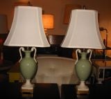 Lovely Lenox Urn Lamps