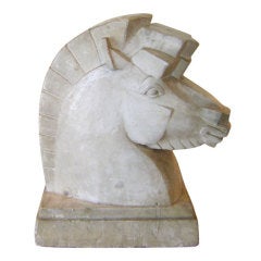 Vintage Rosemont Sears-Moderne Horse Sculpture