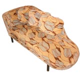 Fabulous Dunbar Chaise Upholstered in Jack Lenor Larsen Fabric