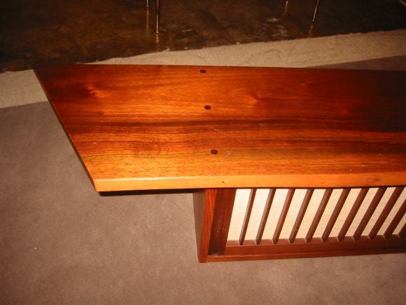 Mid-20th Century Spectacular George Nakashima Wall Mounted Cabinet