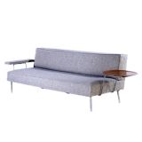 Rare George Nelson Sofa with Plywood Tray